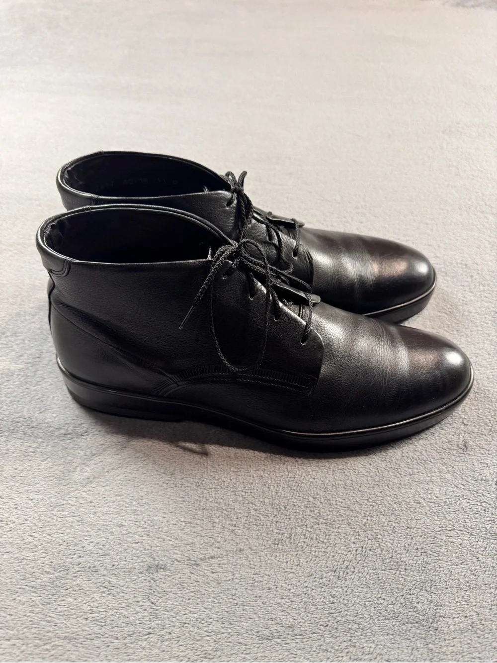 Allen Edmonds Driggs Black Leather Chukka Boots